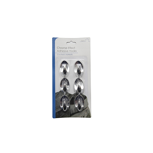6PC2“塑料大掛鉤（鍍鉬）